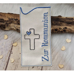 Stickdatei - ITH Schokohülle "Zur Kommunion"